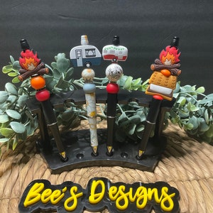 Assorted Camping Pens  | Pens | Beaded Pens | Ballpoint Pens | Unique Pens
