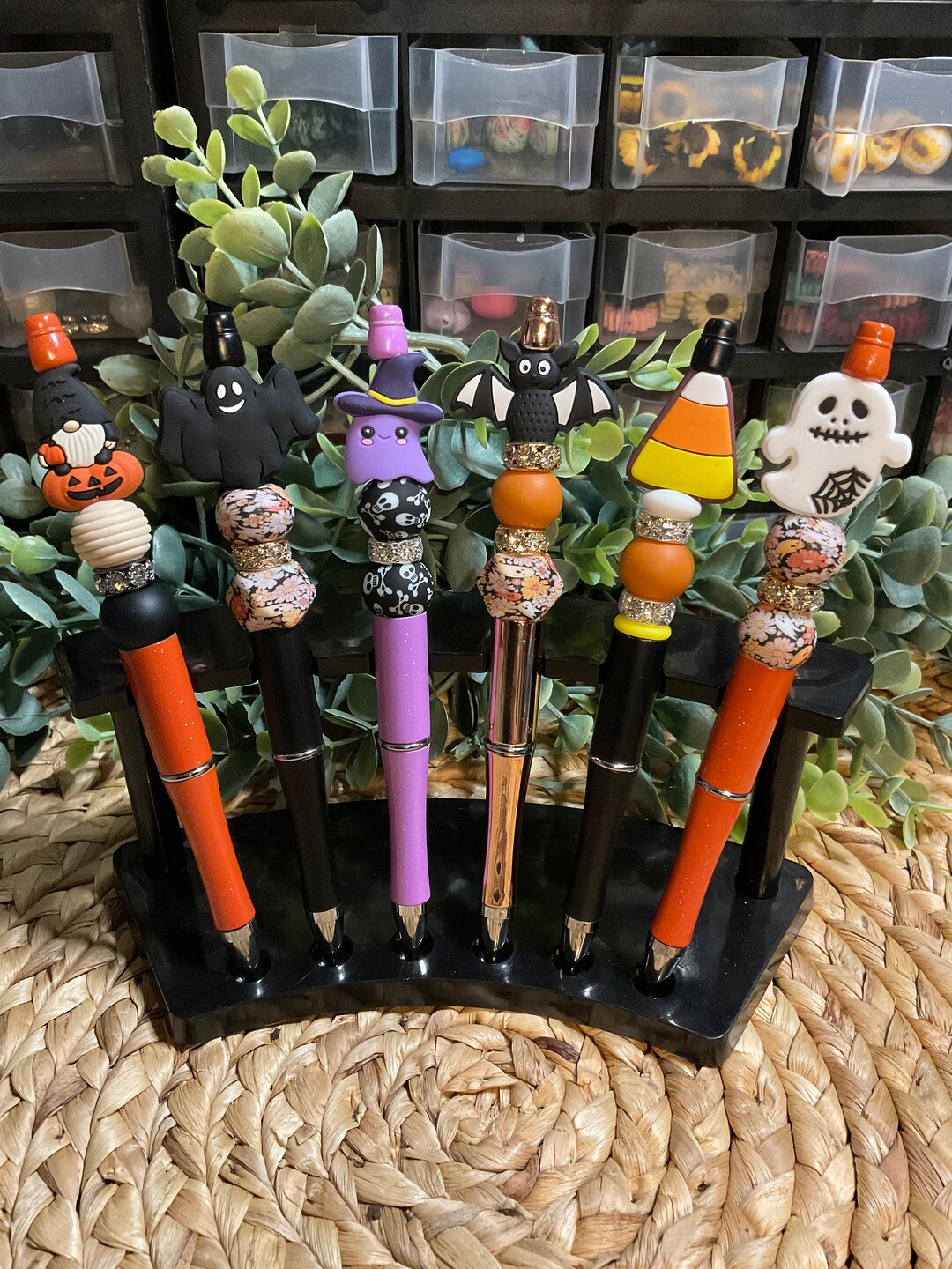 Halloween Pens, Ghost Pens, Bat Pens, Halloween Gnome Pens, Ballpoint
