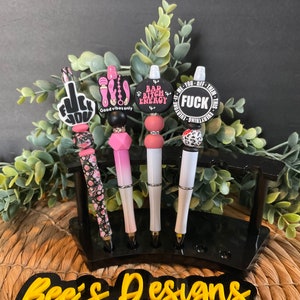 Adult Humor Beadable Ballpoint Pen: Unique Novelty Pens