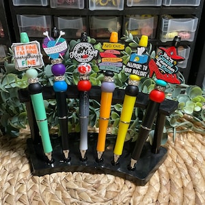 Funny Adult Humor Pens: Trendy Office Ballpoint Pens, Refillable