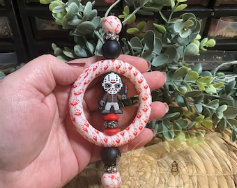 Rearview Mirror Charm- Friday the 13th - Jason