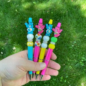 Happy Bear Pens, Trendy Office Pens, Refillable Pens, Ballpoint Pens