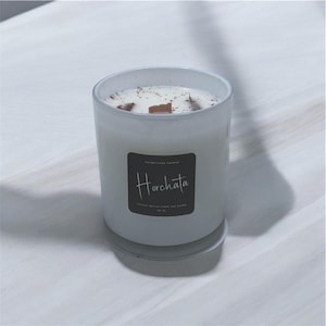 Horchata Candle | Luxury Candles | Coconut Wax | All Natural | Holiday Gifts | Wood Wick |