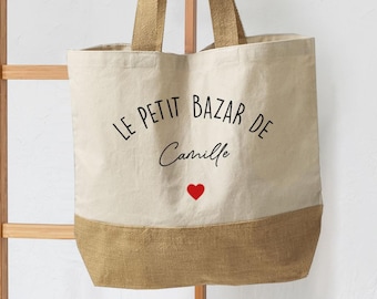 Tote Bag Personnalisable – "Le petit bazar de"