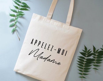 Tote Bag EVJF Appelez moi Madame V2