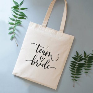 Tote Bag EVJF Team Bride