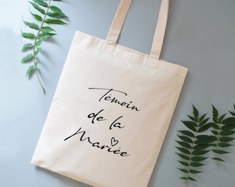 Tote Bag EVJF Témoin