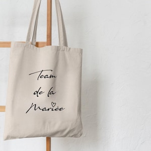 "Bride's Team" Tote Bag - Bachelorette Party & Wedding