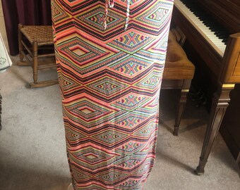 Vintage Boho Maxi Skirt