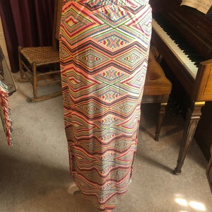 Vintage Boho Maxi Skirt zdjęcie 4