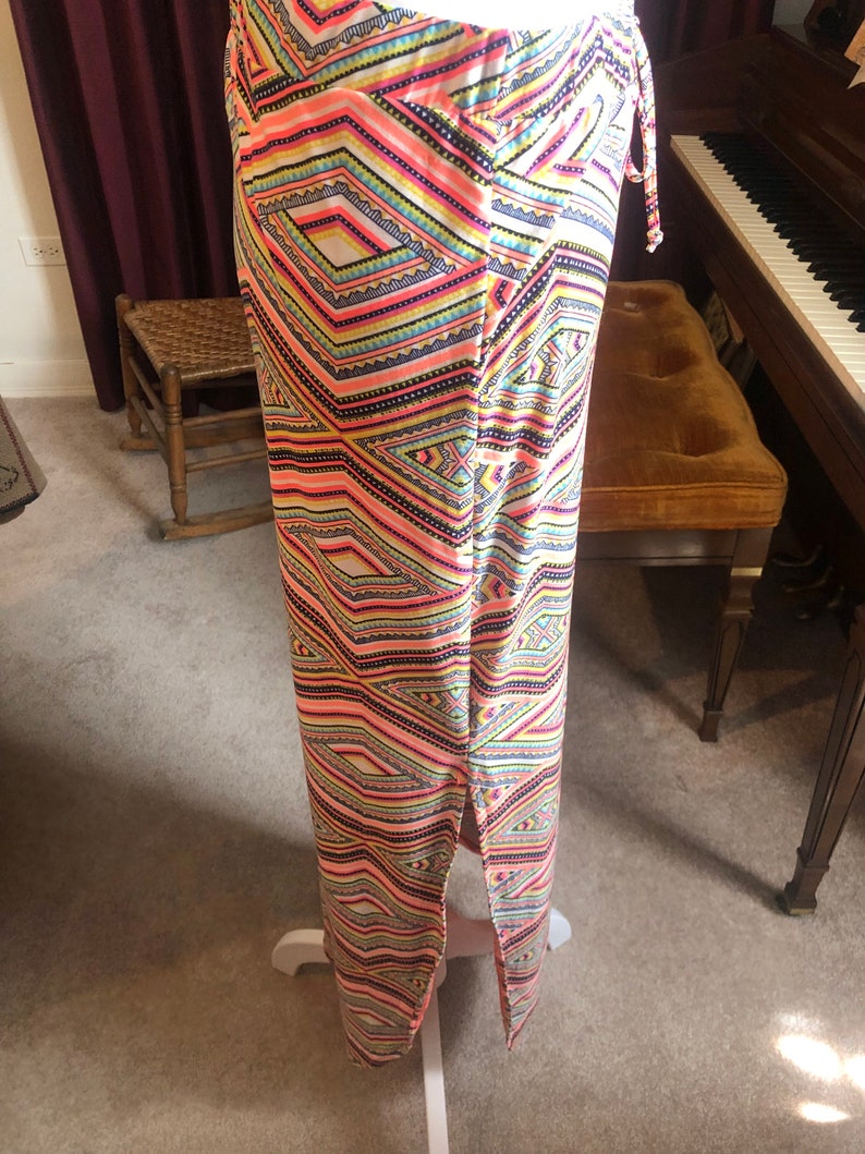 Vintage Boho Maxi Skirt zdjęcie 5