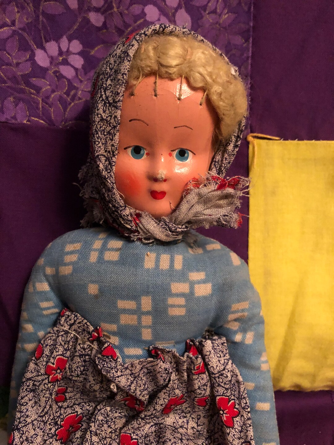 Vintage Rag Doll Etsy