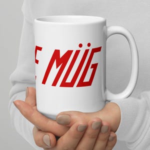 Mötley Crüe Cöffee Müg - White glossy mug [11oz, 15 oz]