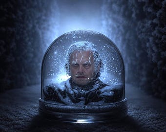 The Shining Snow Globe: Jack Torrance in the Maze - Horror Movie Gift