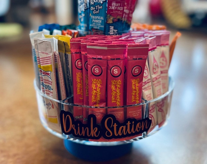 Flavored Water Packet Organizer Etsy