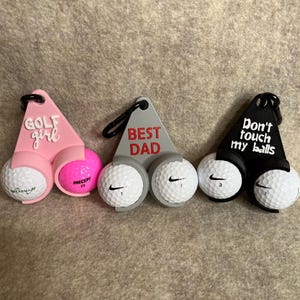 Golf Ball Holder, Funny Sayings on Golf Ball Holder, Golf Gift