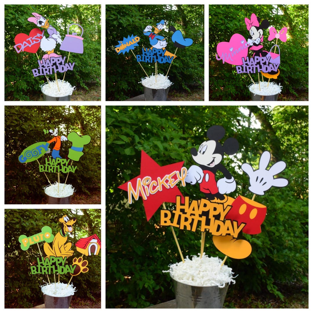 Mickey Mouse Minnie Mouse, Donald Duck, Daisy Duck, Goofy and Pluto ...