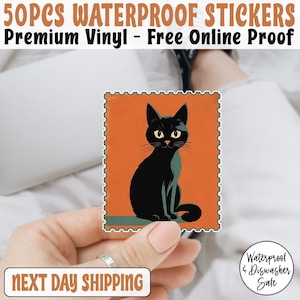 Black Cat Meme Sticker/Car Magnet, Funny Sticker, Funny Meme Decal For Water Bottles, Cars, Laptops, Tumblers, Hydroflask, Silly Stickers