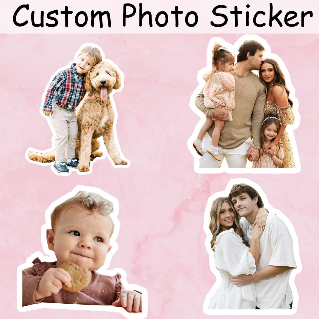 Custom Photo Stickers/car Magnet, Vinyl Waterproof Sticker ...