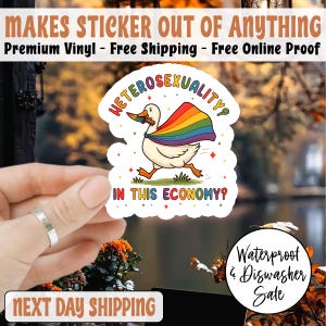 Sticker/aimant de voiture LGBTQ Gay Pride, Sticker fierté LGBTQ+, Sticker fierté arc-en-ciel, Love is love Sticker