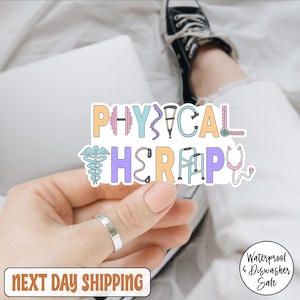 Physical Therapy Sticker/Car Magnet, Physical Therapist Stickers, DPT Sticker, Physical Therapist Laptop Sticker, Physical Therapy Sticker