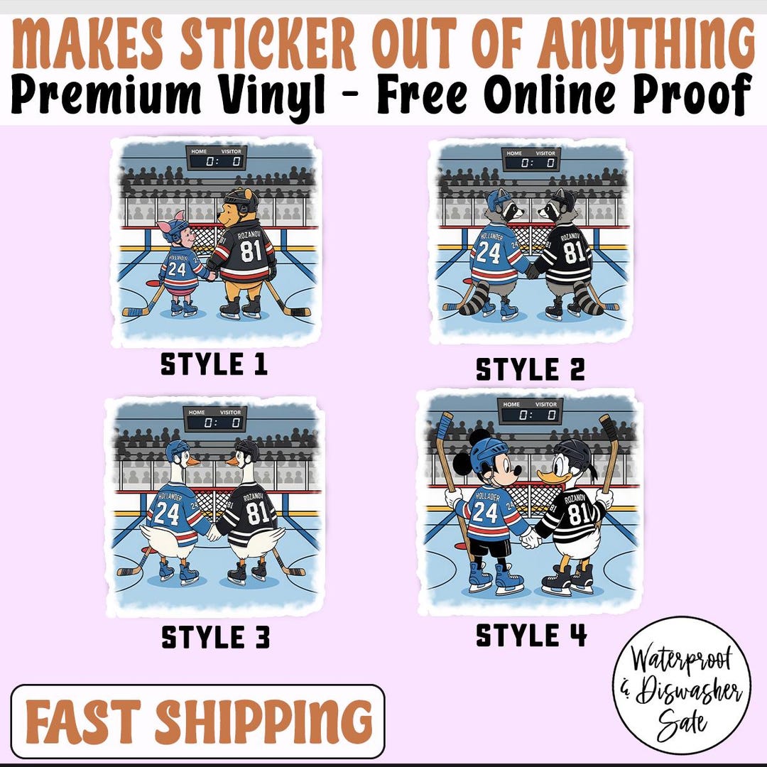Heated Rivalry Sticker/ Car Magnet, Heated Rivalry Sticker, Holland ...