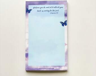 Butterfly Notepad