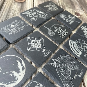 Destiny Slate Coasters