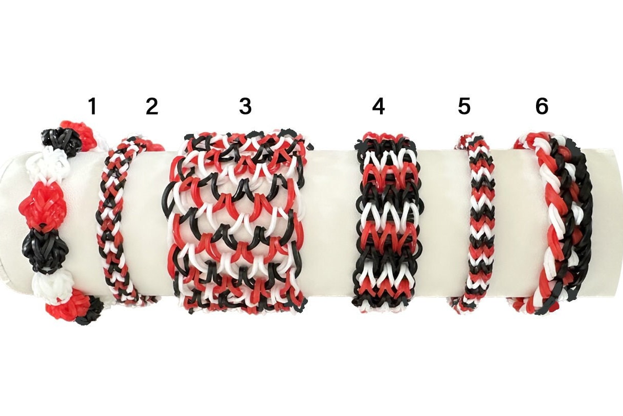 5000 Rubber Bands 50 Colors refill for DIY Loom Bracelet Kit W