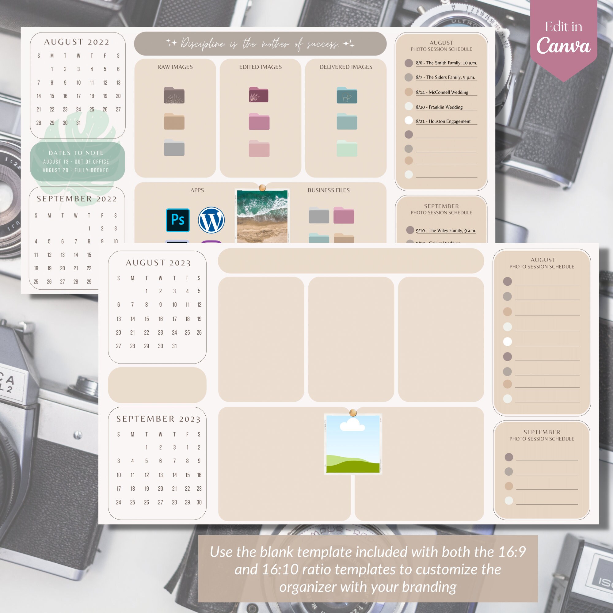 Editable Desktop Wallpaper Organizer Folder Etsy Singapore