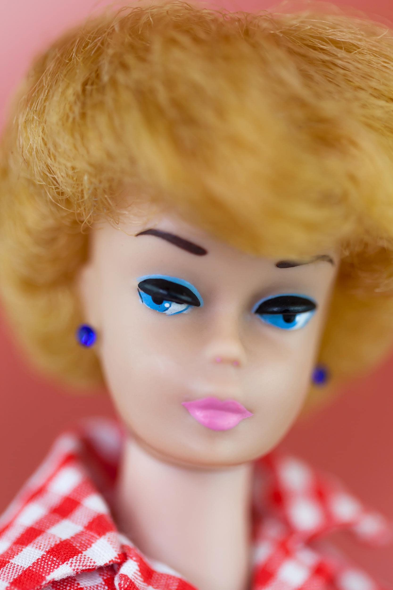 Vintage 1960s Mattel Bubble Cut Barbie Blonde Japan Doll