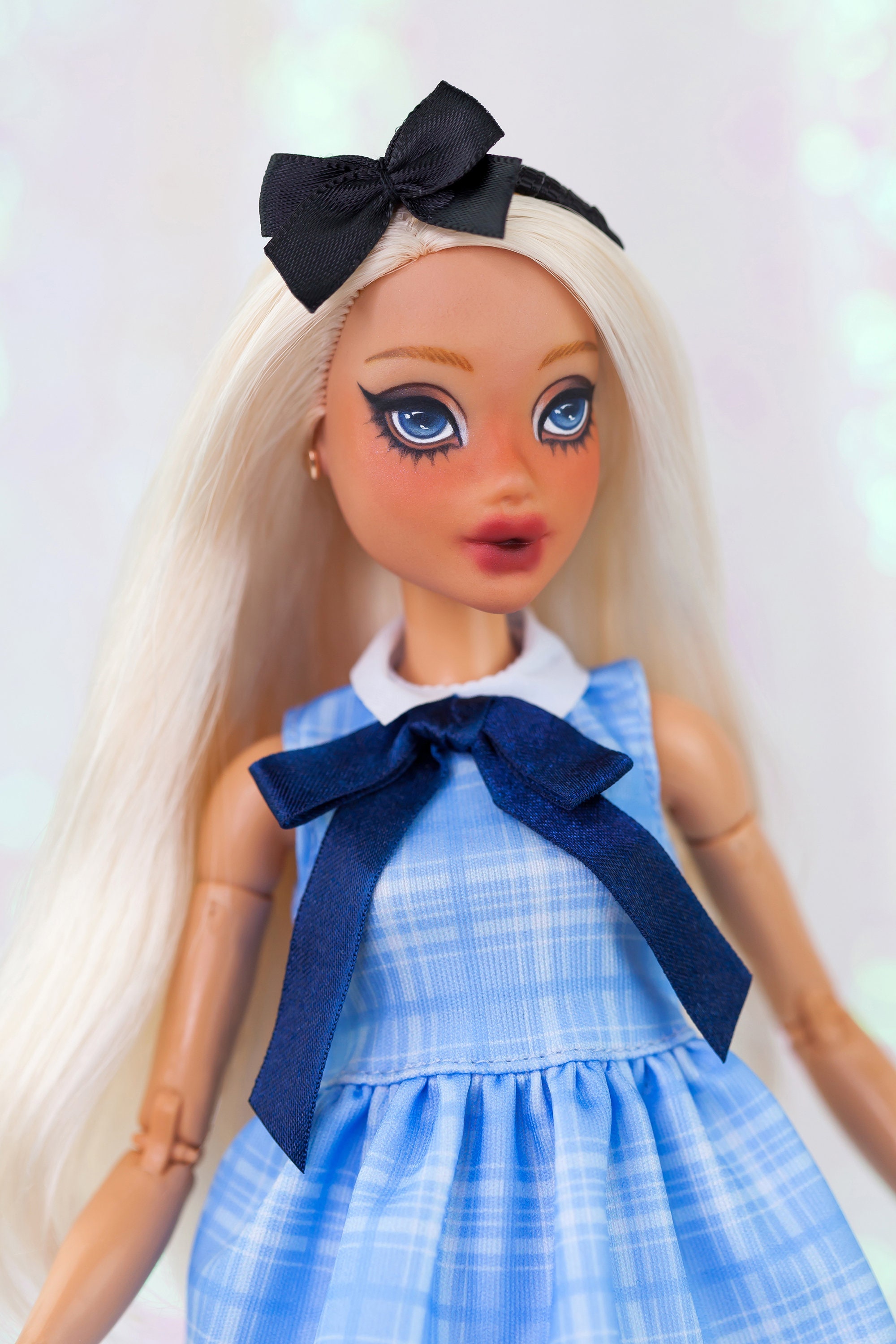 FR)OOAK MATTEL BARBIE DOLL MTM THE MOVIE PARTIAL REROOT REPAINT BY JFN_Atelier EUR 80,00 - FR