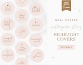 Real Estate Instagram Story Highlight Covers, Instagram Highlights Covers, Instagram Story Highlights, Instagram Stories Highlight Icons
