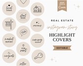 Real Estate Instagram Story Highlight Covers, Instagram Highlights Covers, Instagram Story Highlights, Instagram Stories Highlight Icons