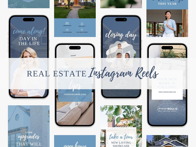 Instagram Reel Covers for Real Estate Agents, Real Estate Instagram ...