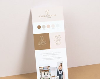 Branding Kit, Real Estate Logo, Realtor Logo, Premade Logo, Modern Logo, Real Estate Branding, Real Estate Marketing, Premade Canva Logo