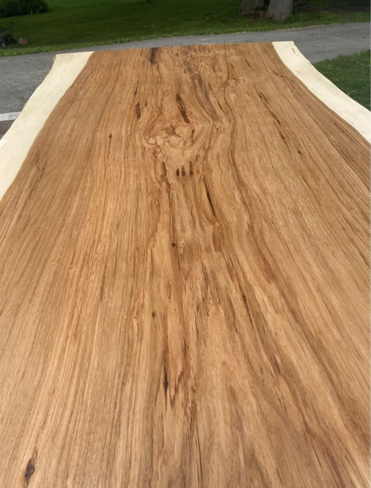 Live Edge Pecan Table Etsy