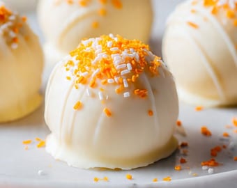 Creamsicle Truffle Recipe | Creamy Orange Vanilla Dessert Truffles | Easy Homemade Treat | Instant PDF Download