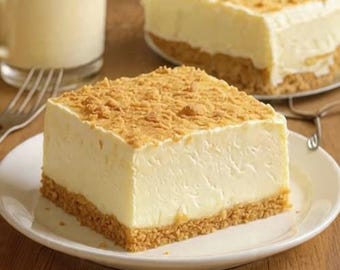 No Bake Classic Woolworth Cheesecake Recipe | Easy No Bake Dessert | Printable Recipe PDF | Vintage Cheesecake Guide | Digital Download