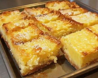 Pineapple Bliss Bars Recipe |(PDF Download)
