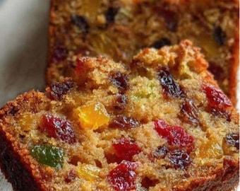ULTIMATE Easy Christmas Fruit Cake Recipe – Moist Festive Holiday Dessert | Classic Fruitcake | Beginner Friendly | Instant PDF
