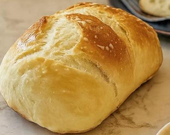 EASY 20-Minute Homemade Bread Recipe | Works the First Time | Digital PDF | Instant Download