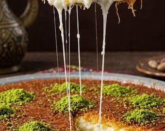 ULTIMATE Kunafa Cake Recipe – Modern Middle Eastern Dessert Twist | Crispy Creamy Gourmet Treat | Instant Download PDF