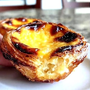 Receta de Pastel de Nata / Auténticas Tartaletas de Nata Portuguesas / Postre Fácil al Estilo Pastelería / Descarga Instantánea en PDF