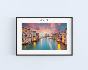 View from Academia Bridge, Venice - Photography Print