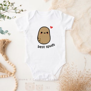 Beste Spuds Baby Body | Strampelanzug | Niedliches individuelles Kleid | Futter | Feinschmecker | Kartoffel | Spud Liebhaber | Geschenk | Schwangerschaft | Babyparty