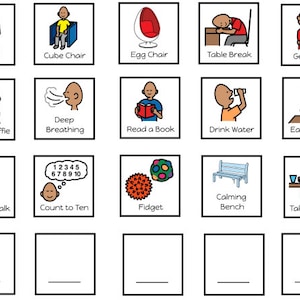Boardmaker Daily Schedule PEC Board image 3