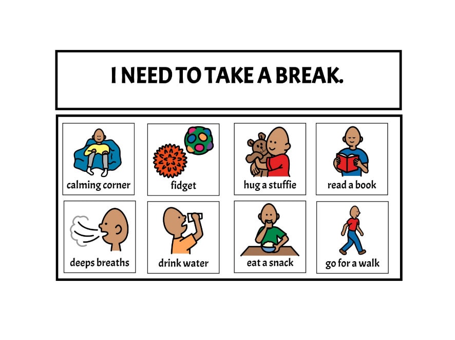 Break icon boardmaker
