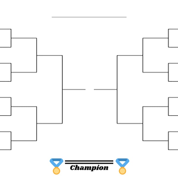 Printable Brackets Etsy