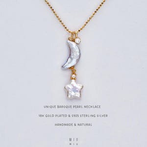 【HYERES LOR】23FW★ Full Moon Silver (Y) Pearl Necklace Mother of Pearl Silver Necklace | Linjer Jewelry